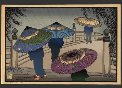 Lillian Miller: Rain blossoms - Japanese Art Open Database