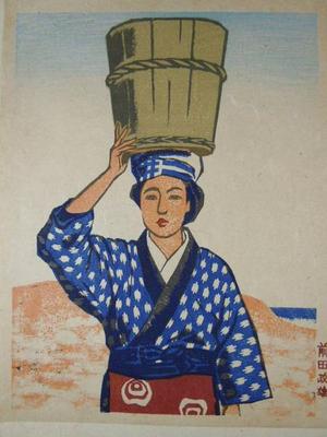 Maeda Masao: An Anko of Ooshima — 大島のアンコ - Japanese Art Open Database