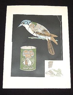 Makoto Sakurai: Unknown bird print - Japanese Art Open Database