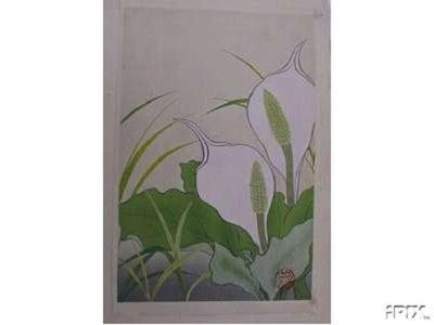 Masaharu: Flower print 2 - Japanese Art Open Database