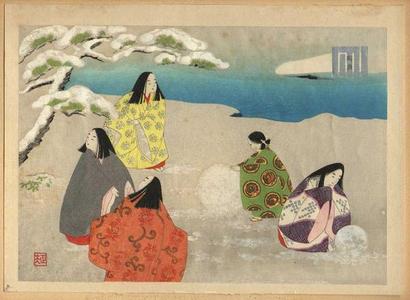 Masao Ebina: Asago- The Morning Glory — 朝顔 - Japanese Art Open Database