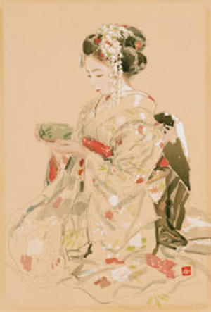 Miyamoto Saburo: Tea Ceremony — 御点前 - Japanese Art Open Database