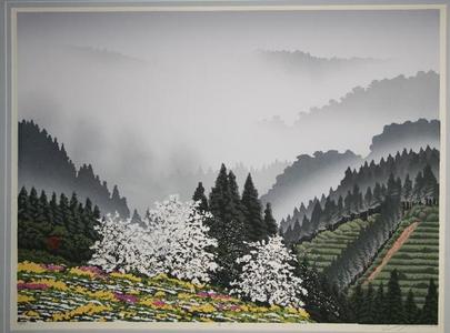 Miyamoto Shufu: Spring Wind — 春 風 - Japanese Art Open Database
