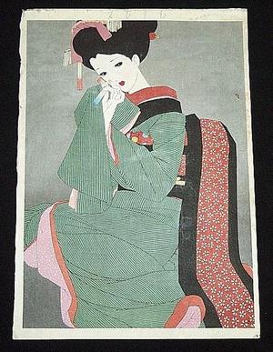 Nakahara Junichi: Unknown, bijin 2 - Japanese Art Open Database
