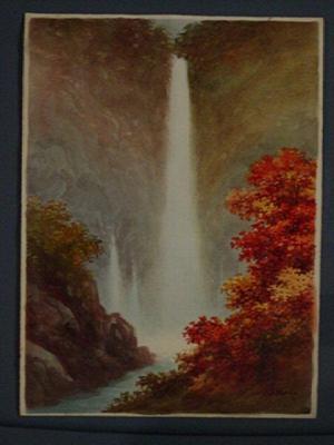 Niimi S: Kegon Waterfall - Japanese Art Open Database