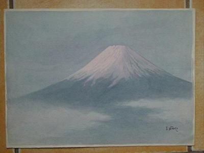Niimi S: Mt Fuji at sunrise - Japanese Art Open Database