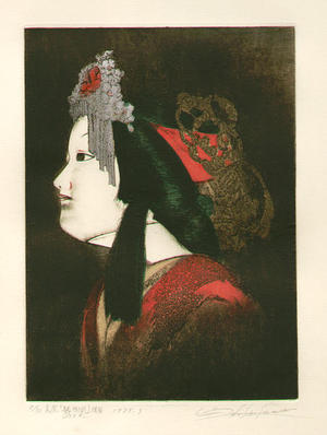Nishizawa Shizuo: Shizuka Gozen - Bunraku Puppet - Japanese Art Open Database