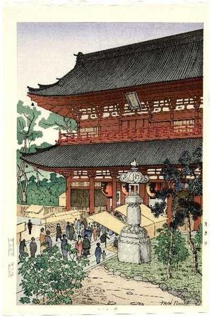 Nouet Noel: Asakusa Temple — 浅草寺 - Japanese Art Open Database