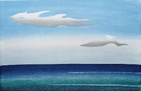 Onishi Yasuko: Seashore 15- Wind Dream — 海辺-１５（風の夢） - Japanese Art Open Database