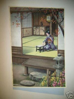 Saito Hodo: Shamisen - Japanese Art Open Database