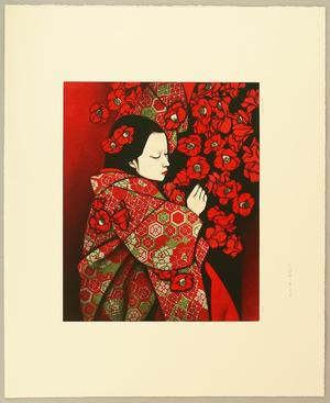 Saito Kaoru: Camellia - Japanese Art Open Database