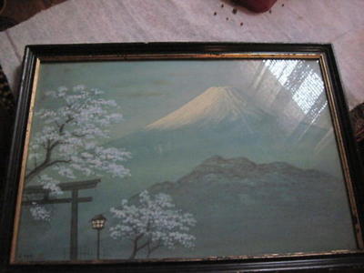 Seki K: Spring Torii Near Mt Fuji - Japanese Art Open Database