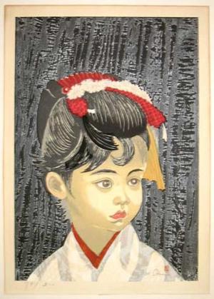 Sekino Junichiro: A Young Visitor - Japanese Art Open Database