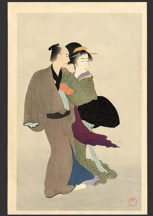 Settai Komura: Portrait of Osan and Mohei - Japanese Art Open Database