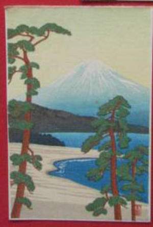 Shien: Pine Grove at Miho - Japanese Art Open Database