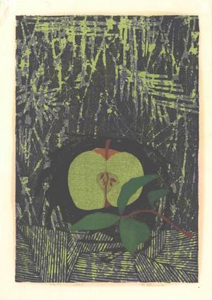 Shima Tamami — 島 珠実: Unknown, Apple and Leaf - Japanese Art Open Database