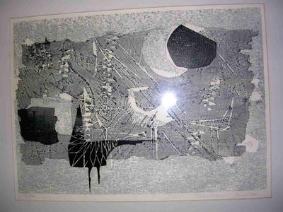 Shima Tamami — 島 珠実: Untitled birds in greyscale - Japanese Art Open Database