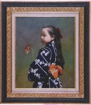 Shimizu Etsuo: Young Girl - 1 — 少女 - Japanese Art Open Database