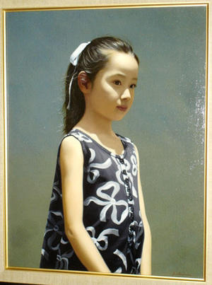 Shimizu Etsuo: Young Girl - 3 - Japanese Art Open Database
