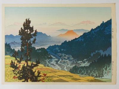 Ito Shinsui: Morning at Kanbayashi — 上林の朝 - Japanese Art Open Database