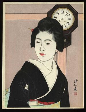 Ito Shinsui: Bonbon Clock - Japanese Art Open Database