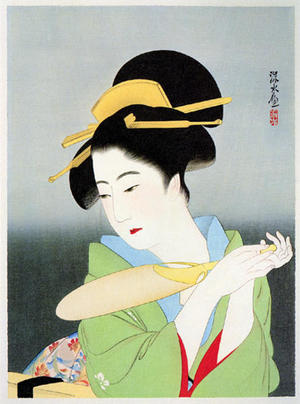 Ito Shinsui: In early summer - Japanese Art Open Database - Ukiyo-e Search