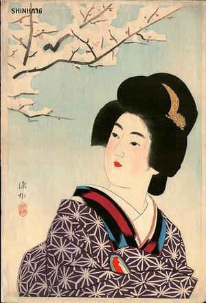 Ito Shinsui: Morning after Snow - Japanese Art Open Database