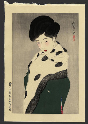 Ito Shinsui: Yuki Moyo- It Looks Like Snow - Japanese Art Open Database