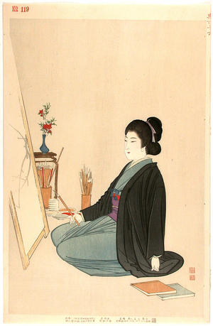 Shodo Yukawa: Artist after Meij 34-35 — Meiji sanju-shi-go-nen go gako - Japanese Art Open Database