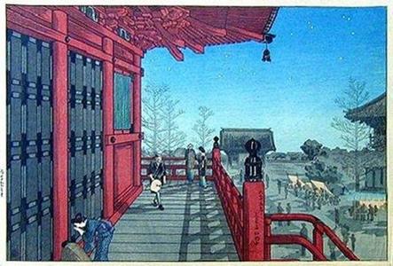Shotei Takahashi: Asakusa Kannon Temple - Japanese Art Open Database