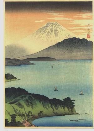 Shotei Takahashi: Mt Fuji and Lake Yamanaka - Japanese Art Open Database