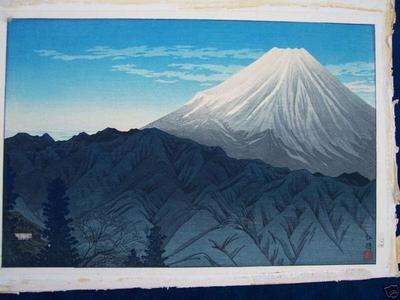 Shotei Takahashi: Mt Fuji from Hakone — 箱根 - Japanese Art Open Database