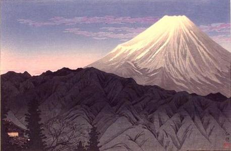 Shotei Takahashi: Mt Fuji from Hakone — 箱根 - Japanese Art Open Database