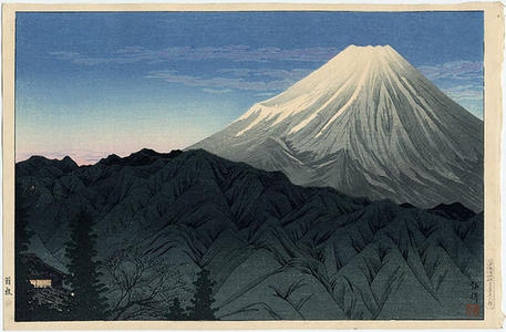 Shotei Takahashi: Mt Fuji from Hakone — 箱根 - Japanese Art Open Database