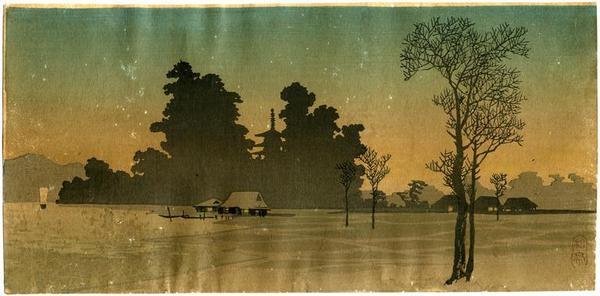 Shotei Takahashi: S4- House on the river - Japanese Art Open Database