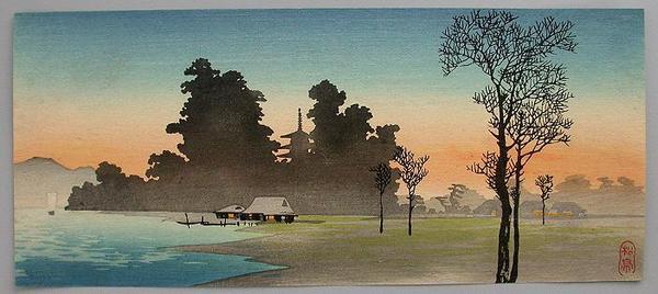 Shotei Takahashi: S4- House on the river - Japanese Art Open Database