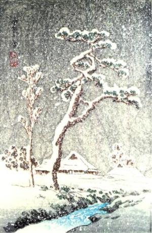 Shotei Takahashi: Snow in the Country - Japanese Art Open Database