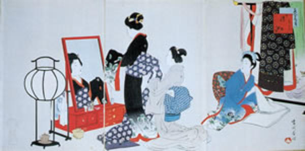 Miyagawa Shuntei: November — 其十一 嫁入 - Japanese Art Open Database