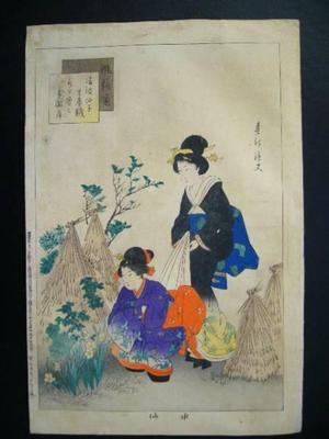 Miyagawa Shuntei: Daffodil — 水仙 - Japanese Art Open Database
