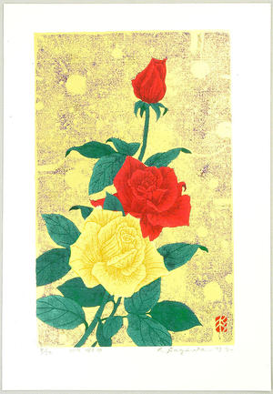 Sugiura Kazutoshi: Rose No 10 - Japanese Art Open Database