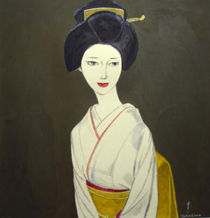 Takasawa Keiichi: Bijin portrait - Japanese Art Open Database