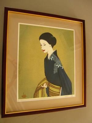 Takasawa Keiichi: Image of a beauty — 美人像 - Japanese Art Open Database