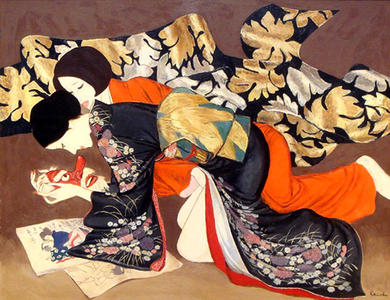 Takasawa Keiichi: The Lesson — レッスン - Japanese Art Open Database