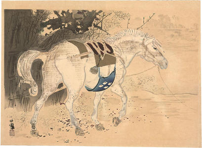 Takeuchi Seiho: Horse - Japanese Art Open Database