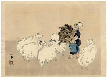 Takeuchi Seiho: Sheep - Japanese Art Open Database