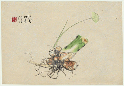 Takeuchi Seiho: Bulbs and Foliage - Japanese Art Open Database