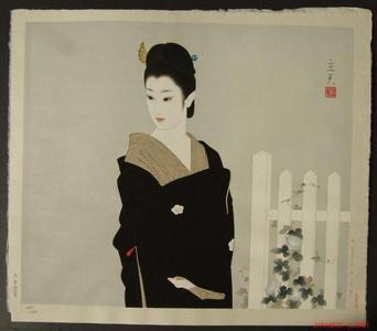 Japanese Print "Akashi-cho" by Tatsumi Shimura (志村立美)