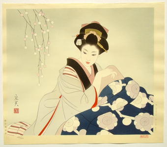 Tatsumi Shimura: Kotatsu- Japanese warmer - Japanese Art Open Database