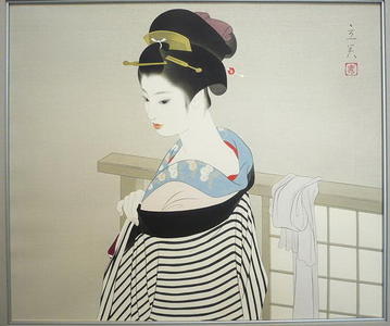 Tatsumi Shimura: Preparation — 仕度 - Japanese Art Open Database
