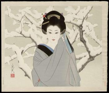 Tatsumi Shimura: Snow- - Japanese Art Open Database